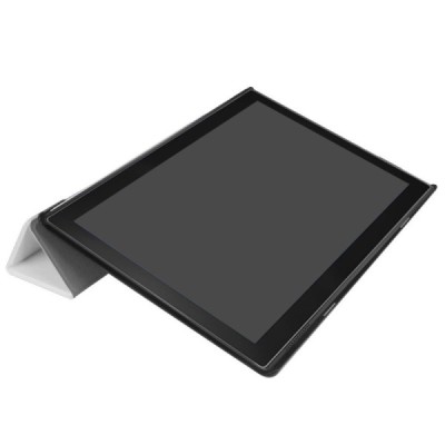 Lenovo Lenovo Tab410 (TB-X304F) atvēramais balts maciņš / Vacins.lv