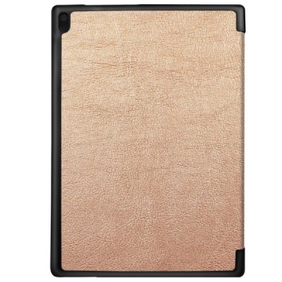 Lenovo Lenovo Tab410 (TB-X304F) atvēramais zelta maciņš / Vacins.lv