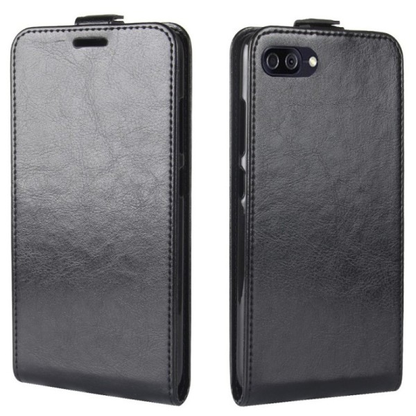 Klasisks atvēramais maciņš - melns (Zenfone 4 Max)