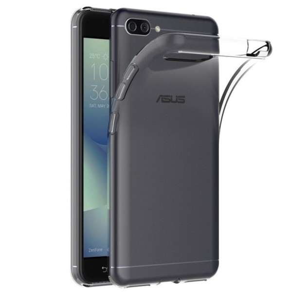 Cieta silikona (TPU) apvalks - dzidrs (Zenfone 4 Max)