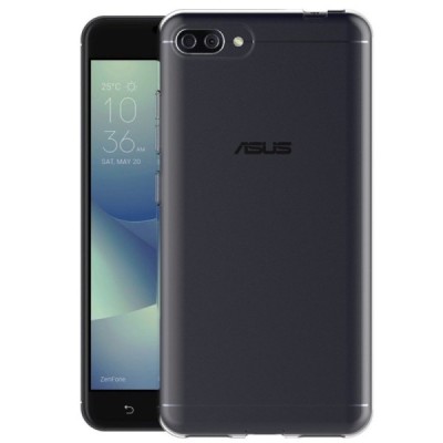 Asus Zenfone 4 Max (ZC554KL) cieta silikona (TPU) dzidrs apvalks / vacins.lv