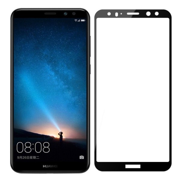 „Mocolo“ Tempered Glass apsauginis ekrano stiklas 0.26 mm - juodas (Mate 10 Lite)