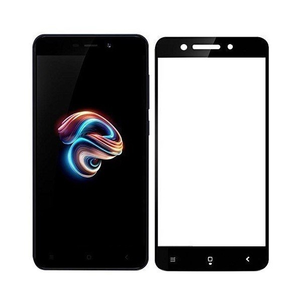 „Hat-Prince“ Tempered Glass apsauginis ekrano stiklas 0.26 mm - juodas (Redmi 5A)