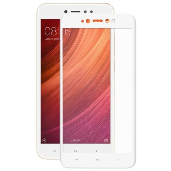 „Mofi“ Tempered Glass ekrāna aizsargstikls 0.26 mm - melns (Redmi Note 5A)