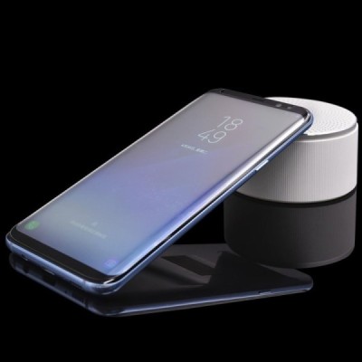 Samsung Galaxy S8 (G950) „PDGD 3D“ 9H Tempered Glass sustiprintos apsaugos juodas pilnai dengiantis apsauginis ekrano stiklas 0,