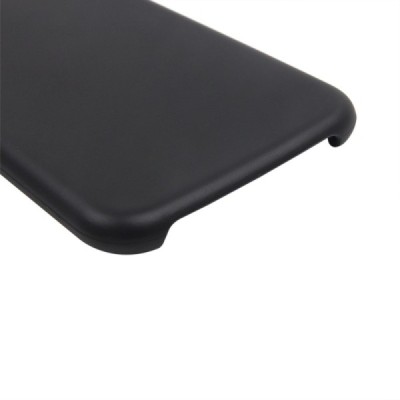 Apple iPhone X (iPhone Xs) cieta silikona (TPU) melns apvalks / vacins.lv