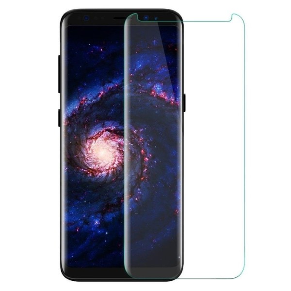 „PDGD 3D“ Tempered Glass pilnīgi aizsedzams ekrāna aizsargstikls 0.2 mm - dzidrs (Galaxy S8+)