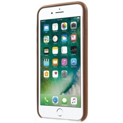 Soft Slim Apple iPhone 7 (iPhone 8) brūns ādas apvalks / Vacins.lv