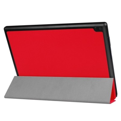 Lenovo Lenovo Tab410 (TB-X304F) atvēramais sarkans maciņš / Vacins.lv