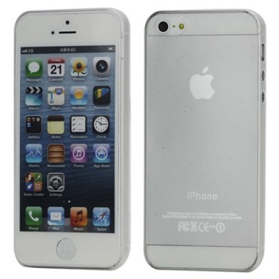 Ploniausias pasaulyje skaidrus Apple iPhone SE (5, 5s) dėklas / Priedai.lt