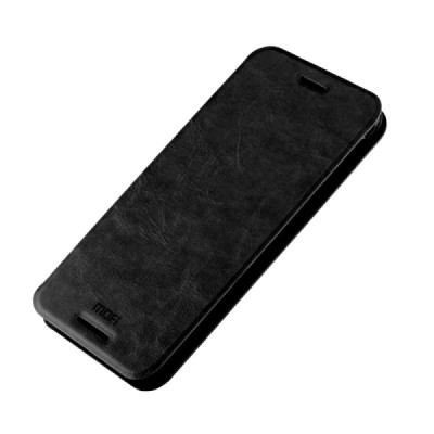 „Mofi“ Rui serijos HTC Desire 816 juodas odinis atverčiamas dėklas / Priedai.lt