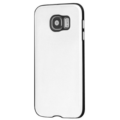 Slim Leather Samsung Galaxy S6 G920F balts ādas apvalks / Vacins.lv