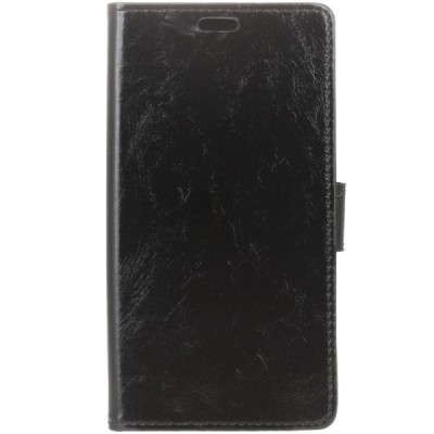 Nokia 2 atvēramais ādas melns maciņš, grāmata (maks) / Vacins.lv