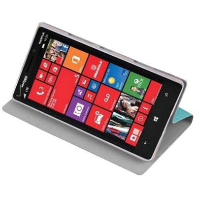 Nokia Lumia 930 „Mofi“ Rui sērijas piparmētru ādas atvērams futrālis / Vacins.lv