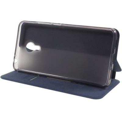 Meizu m3 note „Mofi“ Vintage sērijas zils ādas atvērams maciņš / Vacins.lv