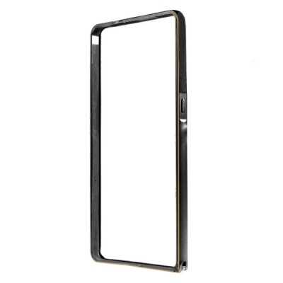 Huawei Honor 7 klasiskais melns cieta silikona rāmis (sānu apmale, bamperis) / Vacins.lv