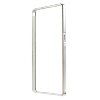 Huawei Honor 7 klasiskais sudrabs cieta silikona rāmis (sānu apmale, bamperis) / Vacins.lv