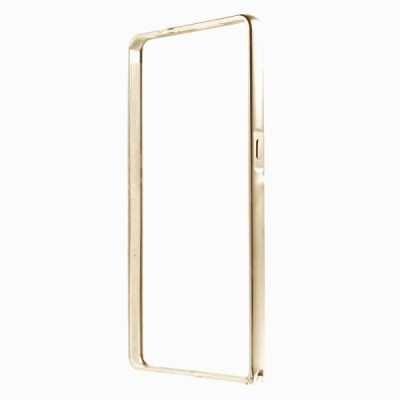 Huawei Honor 7 klasiskais zelta cieta silikona rāmis (sānu apmale, bamperis) / Vacins.lv