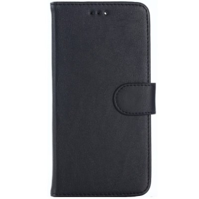 Huawei Mate 10 Lite atverčiamas juodas odinis retro dėklas - piniginė / Priedai.lt