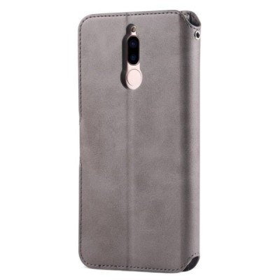 Huawei Mate 10 Lite atvēramais ādas smilšains retro maciņš (maks) / Vacins.lv