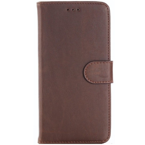 „Retro“ atverčiamas dėklas - tamsiai rudas (Mate 10 Lite)