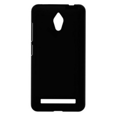Asus Zenfone C 4.5 (ZC451CG) matinis plastikinis, juodas dėklas / Priedai.lt