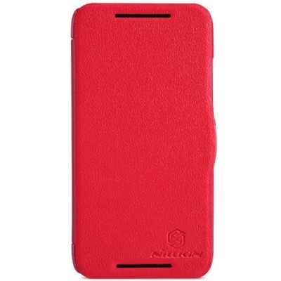 HTC Desire 601 „Nillkin“ Fresh atvēramais sarkans futrālis / Vacins.lv