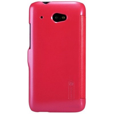 HTC Desire 601 „Nillkin“ Fresh atvēramais sarkans futrālis / Vacins.lv