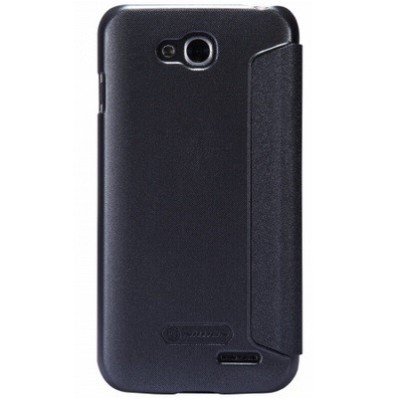 LG L90 (D410) Nillkin Sparkle atvēramais pelēks futrālis / Vacins.lv
