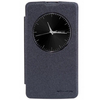 LG L Bello (D331, D335) „Nillkin“ Sparkle atvēramais pelēks maciņš / Vacins.lv