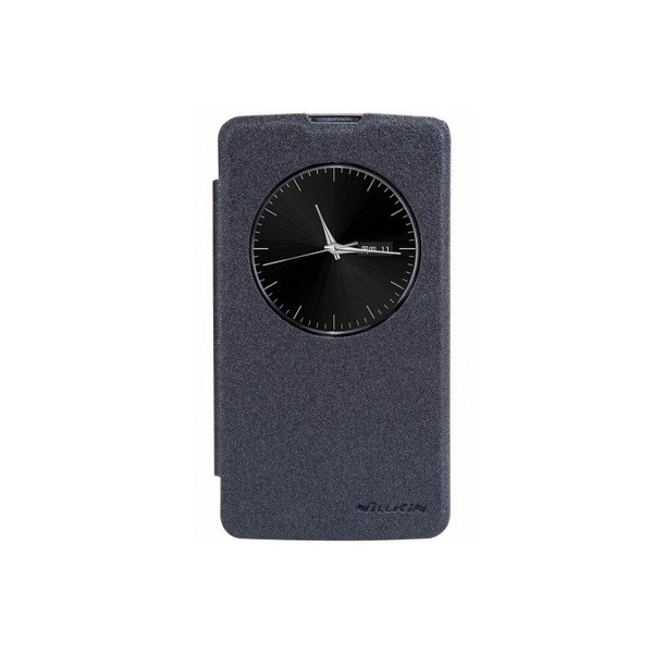 „Nillkin“ Sparkle atvēramais maciņš - pelēks (L Bello)