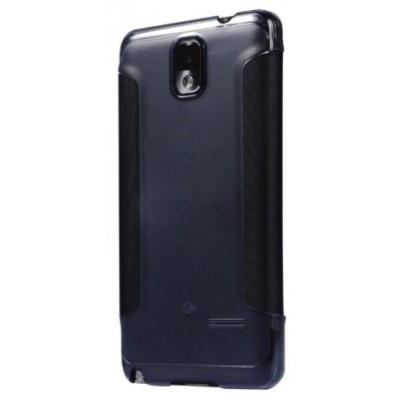 Samsung Galaxy Note 3 Baseus Folio atvēramais melns maciņš / Vacins.lv