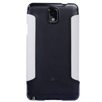 Samsung Galaxy Note 3 Baseus Folio atverčiamas baltas dėklas / Priedai.lt