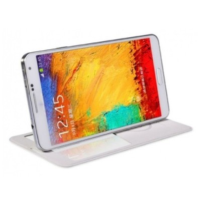 Samsung Galaxy Note 3 Baseus Folio Ultrathin atverčiamas rožinis dėklas / Priedai.lt