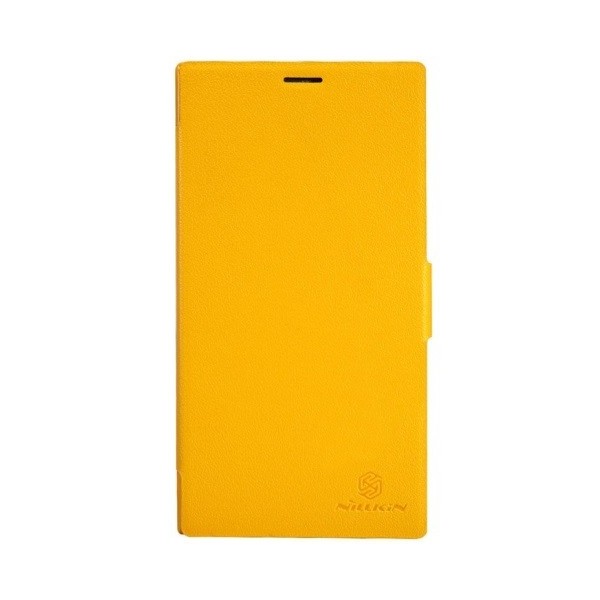 „Nillkin“ Fresh atvēramais maciņš - dzeltens (Lumia 1520)