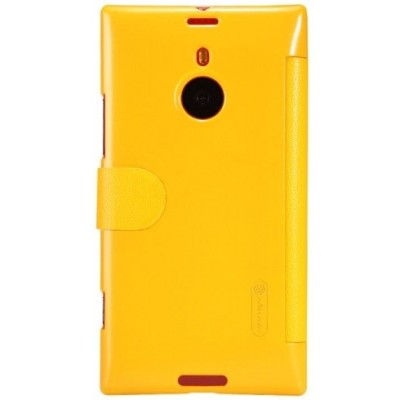 Nokia Lumia 1520 Nillkin Fresh atvēramais dzeltens maciņš / Vacins.lv