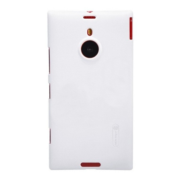„Nillkin“ Frosted Shield futrālis - balts + ekrāna aizsargplēve (Lumia 1520)