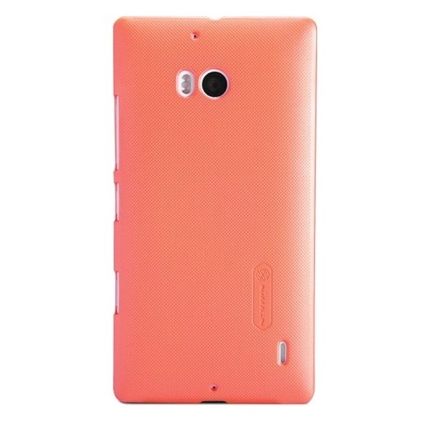 „Nillkin“ Frosted Shield futrālis - oranžs + ekrāna aizsargplēve (Lumia 930)