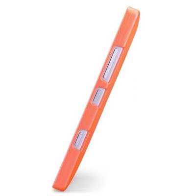 Nokia Lumia 930 Nillkin Frosted Shield oranžs plastmasas futrālis + ekrāna aizsargplēve / Vacins.lv