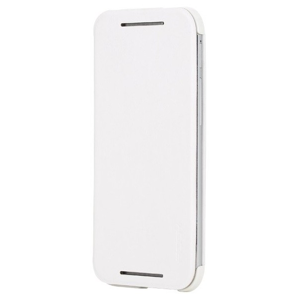 „ROCK“ Touch atverčiamas dėklas - baltas (One M8 / One M8s)