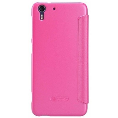HTC Desire EYE „Nillkin“ Fresh atvēramais rozs ādas futrālis / Vacins.lv