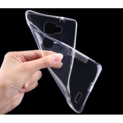 Huawei Ascend Mate 7 Nillkin Nature plonas skaidrus (permatomas) silikoninis TPU bespalvis dėklas / Priedai.lt