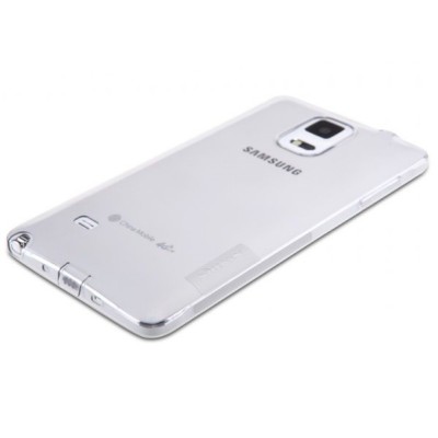 Samsung Galaxy Note 4 (N9100) Nillkin Nature plonas skaidrus (permatomas) silikoninis TPU bespalvis dėklas / Priedai.lt