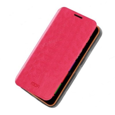Nokia Lumia 1320 „Mofi“ Rui ādas atvēramais rozs futrālis / Vacins.lv