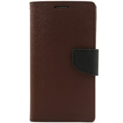 „Mercury“ Fancy Samsung Galaxy Note 3 (N9005, N9002, N9000) rudas odinis dėklas / Priedai.lt