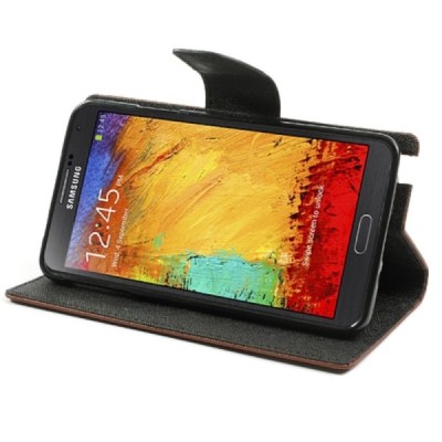 „Mercury“ Fancy Samsung Galaxy Note 3 (N9005, N9002, N9000) rudas odinis dėklas / Priedai.lt