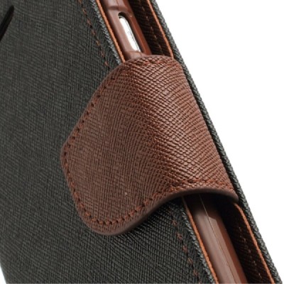 „Mercury“ Fancy Samsung Galaxy S3 (I9300) juodas odinis dėklas / Priedai.lt