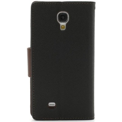„Mercury“ Fancy Samsung Galaxy S4 (I9500) juodas odinis dėklas / Priedai.lt
