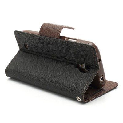 „Mercury“ Fancy Samsung Galaxy S4 (I9500) juodas odinis dėklas / Priedai.lt