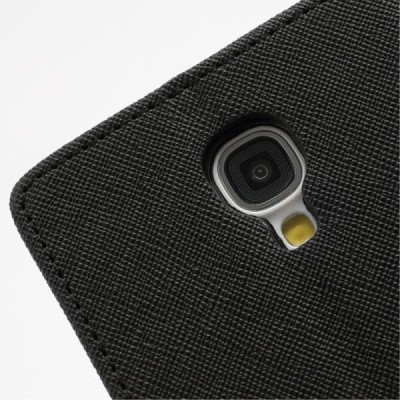 „Mercury“ Fancy Samsung Galaxy S4 (I9500) juodas odinis dėklas / Priedai.lt